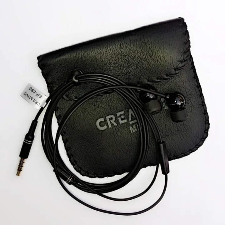 Orignal Creative High Bass Audio Earphone With Pouch - Image 2