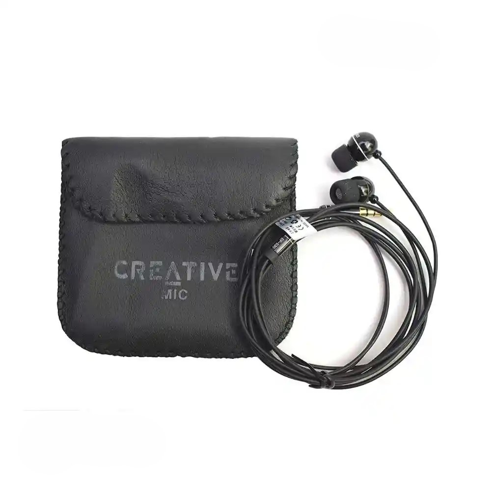 Orignal Creative High Bass Audio Earphone With Pouch