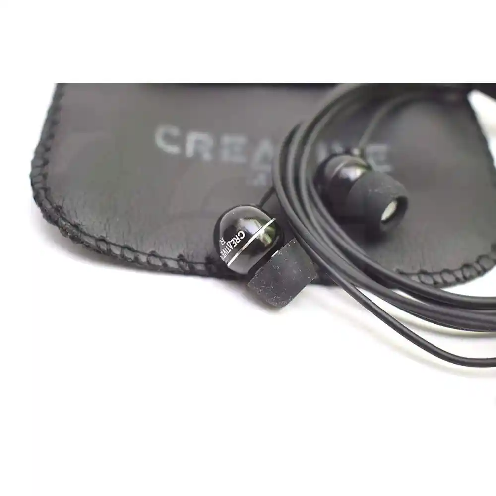 Orignal Creative High Bass Audio Earphone With Pouch - Image 3
